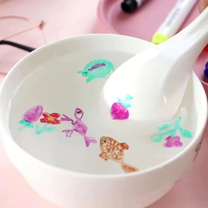Magical Floating Water Pen Drawing Set with Spoon – Kids’ Creative Water Art Toy