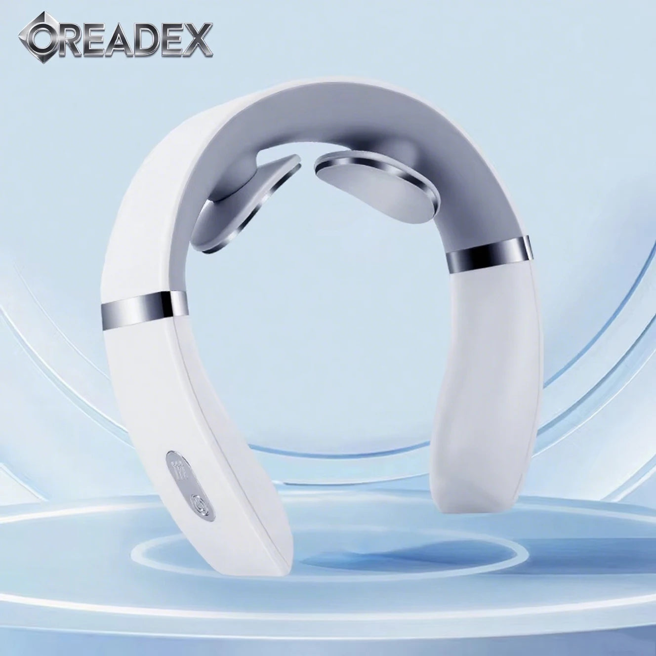 Portable Electric Neck Massager with Heat Therapy – Mini Relaxation Device for Shoulder & Neck Pain Relief