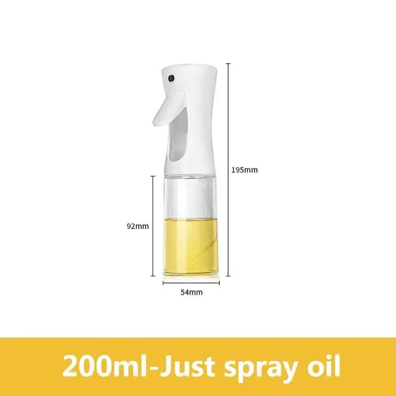 2-in-1 Olive Oil Spray Bottle & Dispenser – Kitchen Cooking Oil Mister for Healthy Cooking (200ml & 500ml)