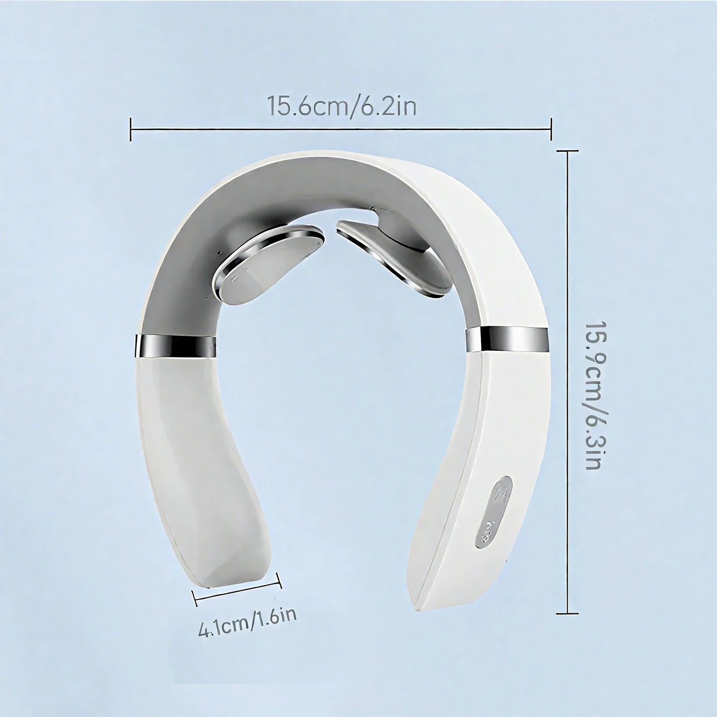 Portable Electric Neck Massager with Heat Therapy – Mini Relaxation Device for Shoulder & Neck Pain Relief