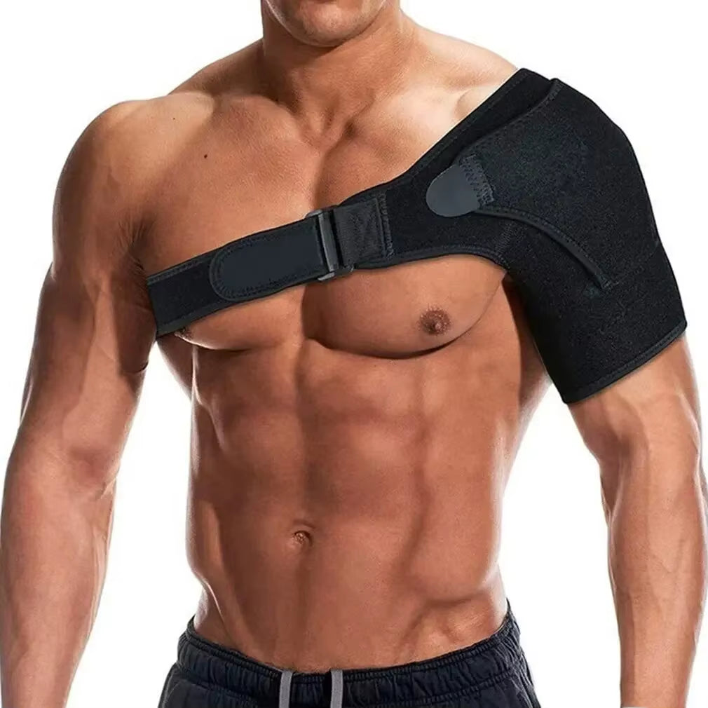 Adjustable Shoulder Brace with Pressure Pad – Support & Protection for Left or Right Shoulder
