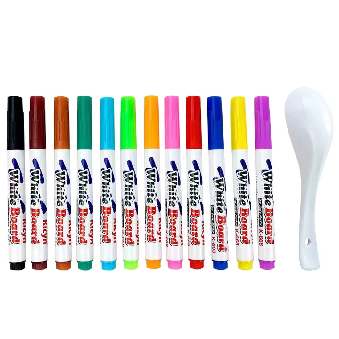 Magical Floating Water Pen Drawing Set with Spoon – Kids’ Creative Water Art Toy