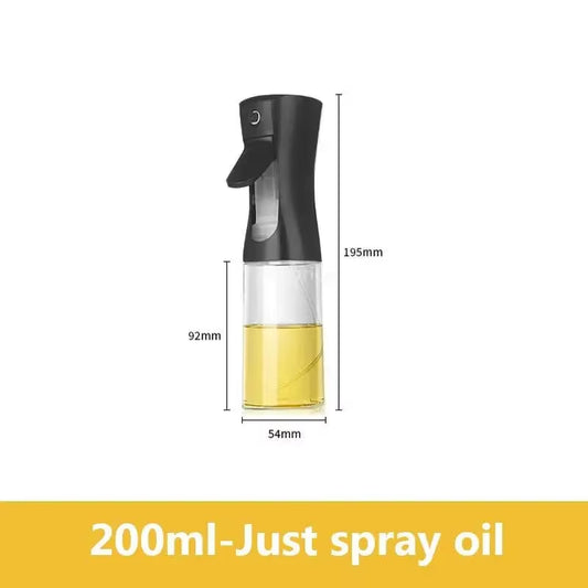 2-in-1 Olive Oil Spray Bottle & Dispenser – Kitchen Cooking Oil Mister for Healthy Cooking (200ml & 500ml)