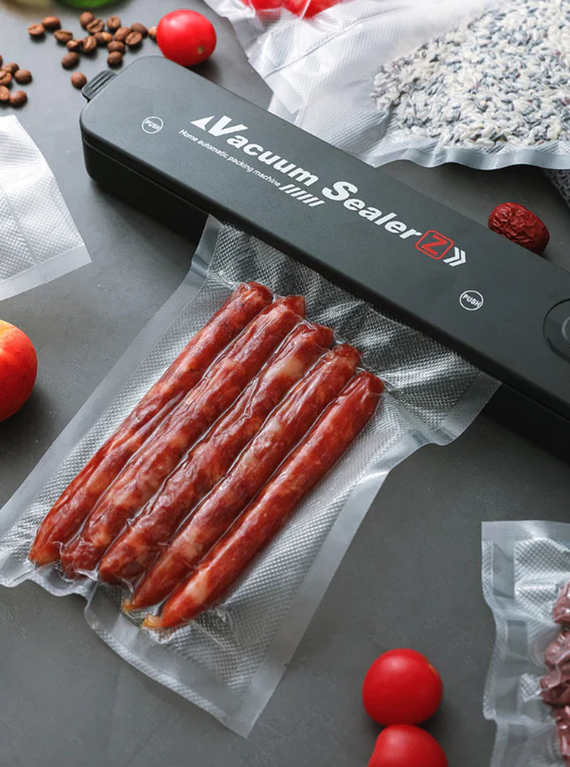 Automatic Vacuum Sealer Machine with Seal Bags – Food Preservation Saver for Dry & Wet Foods