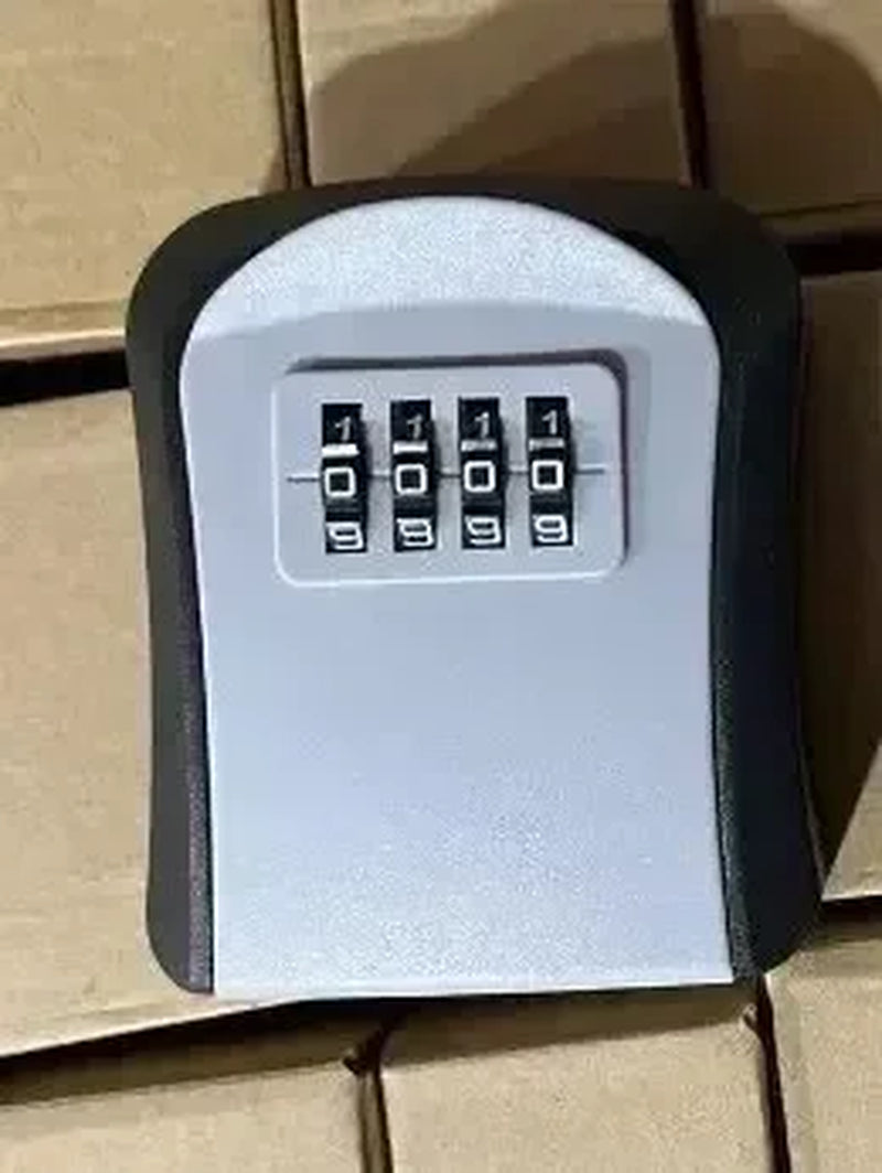 Waterproof Wall Mounted Key Lock Box – 4-Digit Combination Safe for 3–8 Keys | Secure Key Storage for Home, Office & Rentals