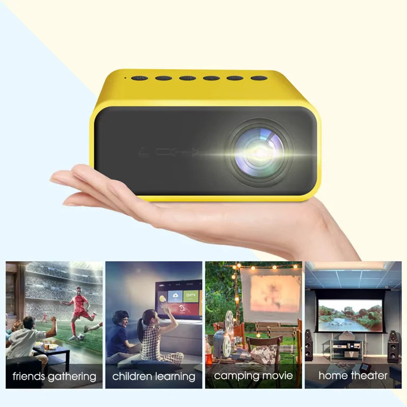 Xiaomi Mini 8K HD Portable Projector – Compact Home Theater for Movies, Gaming & Kids Entertainment