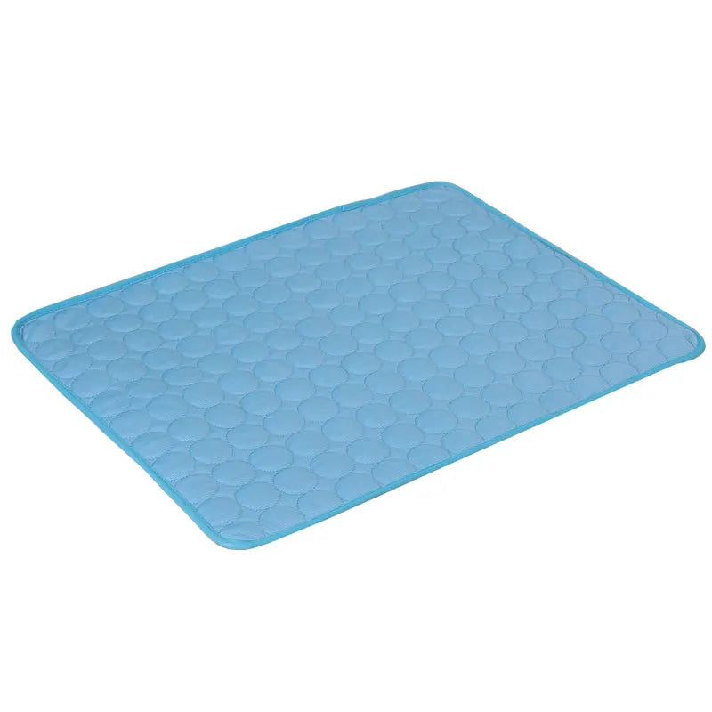 Extra Large Dog Cooling Mat – Ice Silk Pet Cooling Pad for Dogs & Cats, Summer Heat Relief Blanket for Crates, Beds, Sofas & Cars (XS–2XL)