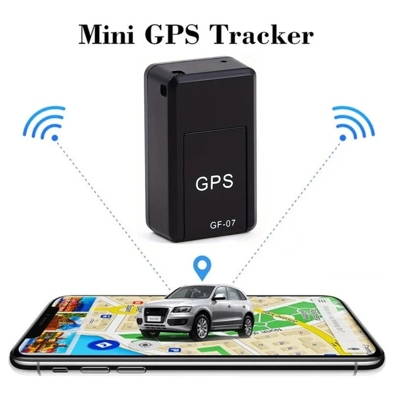 GF07 Mini Magnetic GPS Tracker – Real-Time Car & Asset Locator with Audio Monitoring – GSM/GPRS USA
