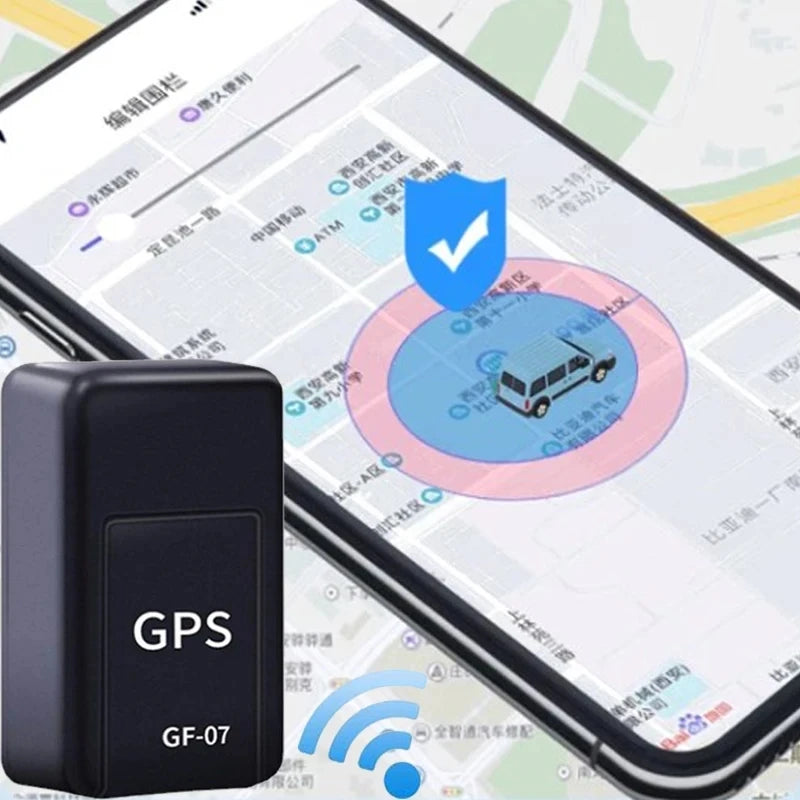 GF07 Mini Magnetic GPS Tracker – Real-Time Car & Asset Locator with Audio Monitoring – GSM/GPRS USA