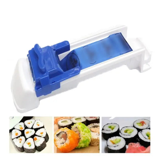 1Pc Stuffed Grape Leaf & Cabbage Meat Roller – White & Blue Vegetable Wrapping Machine Kitchen Tool