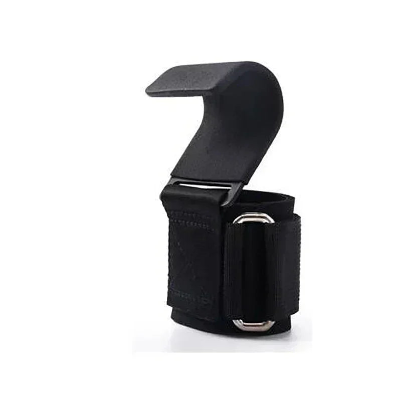 PowerGrip™ Weight Lifting Hook Grips with Wrist Wraps – Heavy Duty Steel Hooks for Pull-Ups, Deadlifts, and Bodybuilding Support