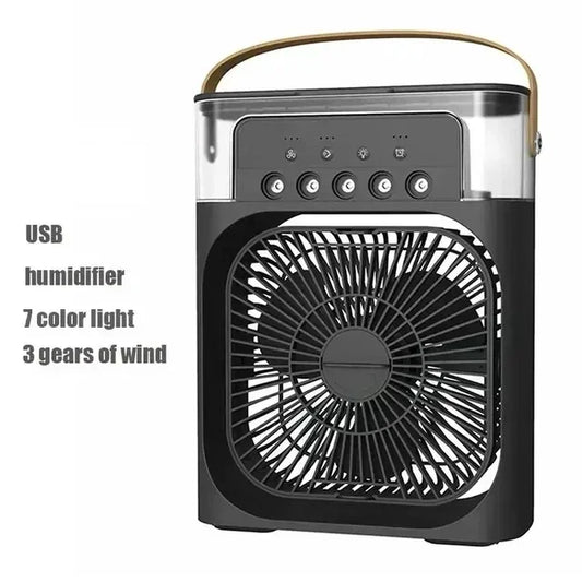PolarBreeze™ 3-in-1 Mini Air Cooler Fan | Portable Air Conditioner, Humidifier & LED Night Light