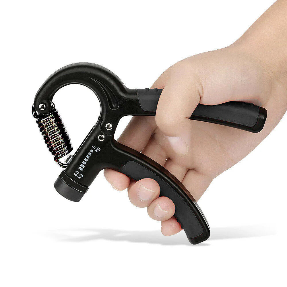 Adjustable Hand Grip Strengthener 5–60Kg – Grip & Forearm Exerciser for Strength Training, Rehab, Sports & Fitness