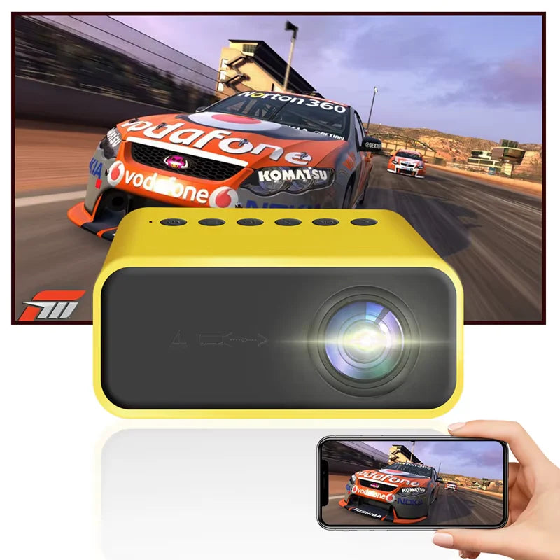 Xiaomi Mini 8K HD Portable Projector – Compact Home Theater for Movies, Gaming & Kids Entertainment