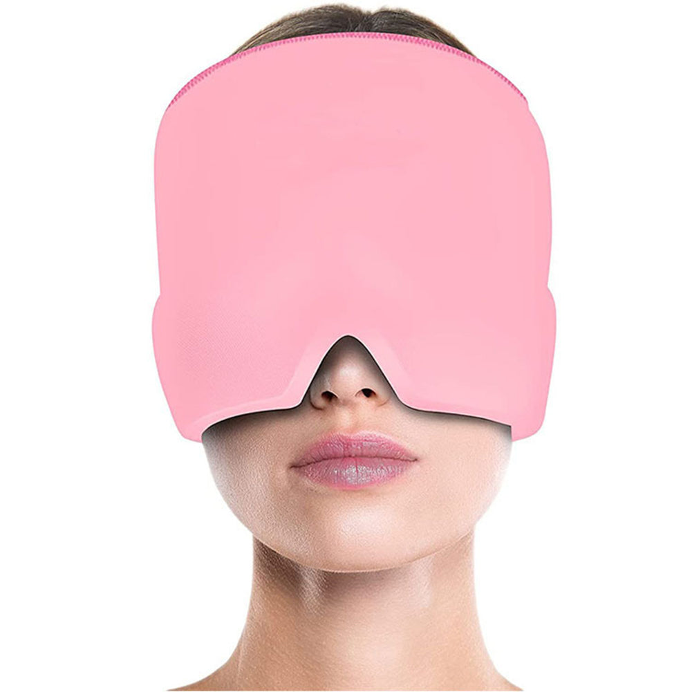 ThermiZen™ Cold Therapy Head Wrap & Eye Mask – Headache, Migraine & Stress Relief
